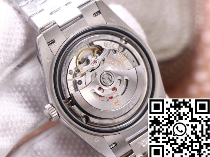 M228349RBR-0001 Diamond Rolex EW Factory Day-Date Silver Dial 0308